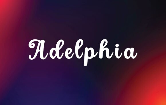 Adelphia: A Handwritten Font for Marketing Design