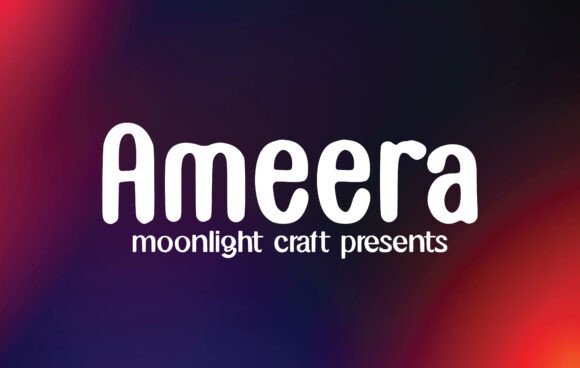 Ameera: A Handwritten Font That Made My Branding Project Feel Human