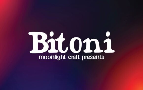 Bitoni: A Confident, Modern Script for Brand Personality