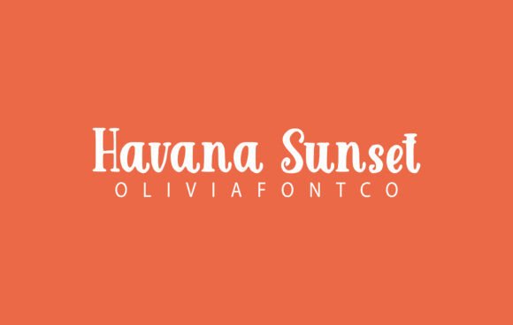 Choosing Havana Sunset: How a Romantic Handwritten Font Became My Hero Headline