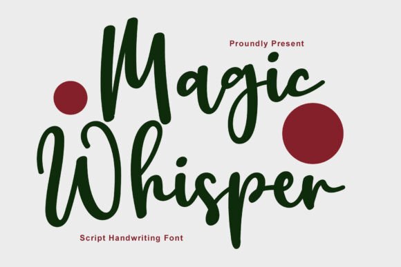 Choosing Magic Whisper: The Handwritten Font That Elevated My Business