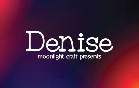 Denise: The Flair of a Confident, Fluid Script