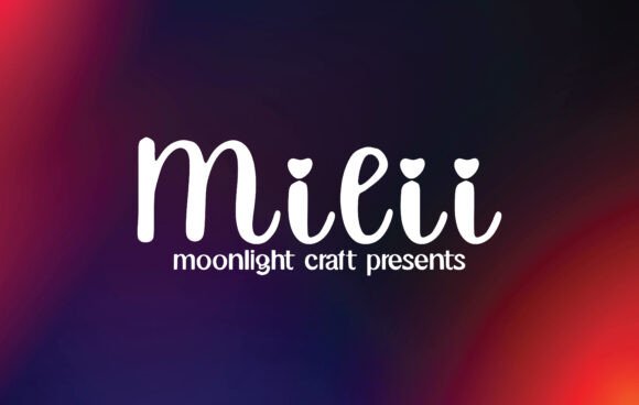 Discover the Handcrafted Charm of Milii Font