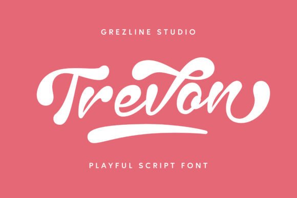 Discover Trevon Font: A Playful Typeface for Digital Design