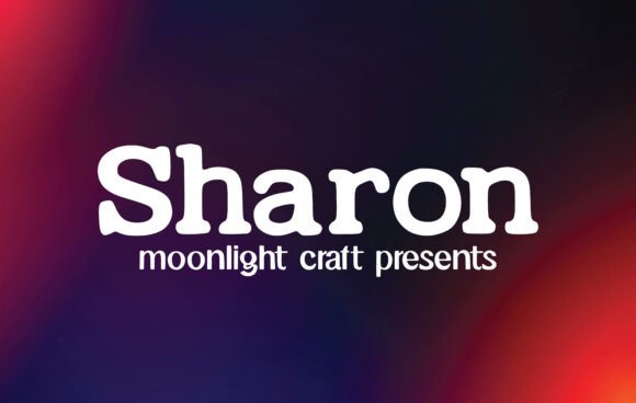 Discovering Sharon: A Typography Gem for Makers & Sellers
