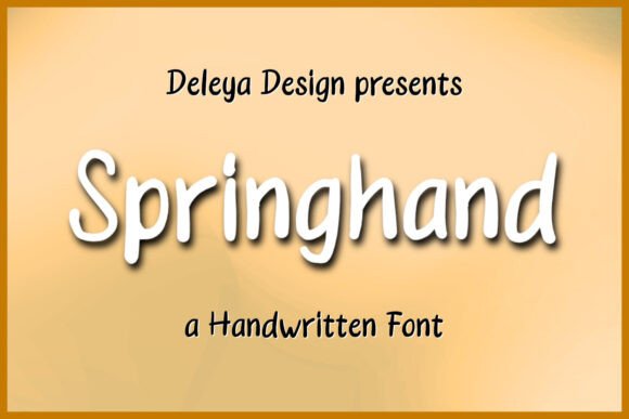 How the Springhand Font Became My Brand's Secret Weapon