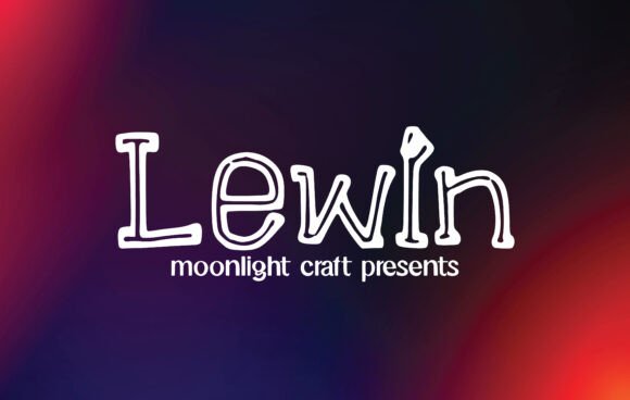Lewin: A Font That Feels Handmade, Not Mass-Produced