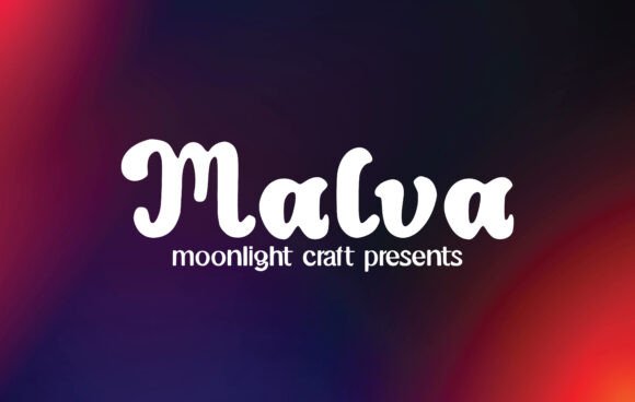 Malva: The Handwritten Font That Feels Like a Warm Greeting