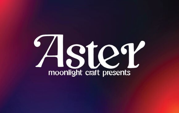 Mastering Digital Elegance: Aster Font for Modern Web Design