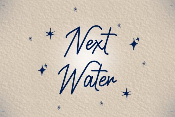 Next Water Font: A Designer’s Brush with Fluid Branding