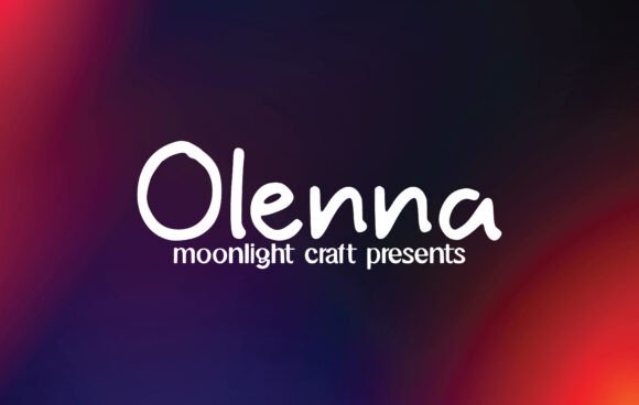 Olenna: A Handwritten Font That Elevates Your Brand Personality
