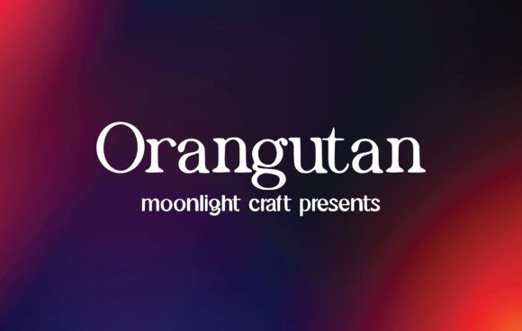 Orangutan Font: A Handmade Creator's Favorite Script