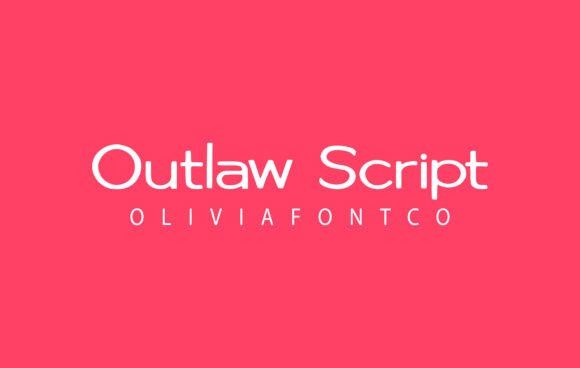Outlaw Script: A Font That Gives Your Brand a Rebelliously Refined Voice