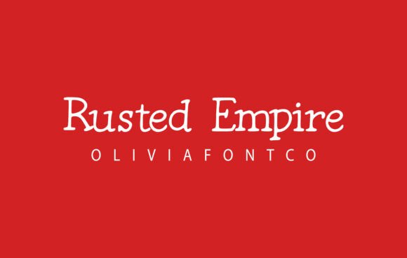 Rusted Empire: A Romantic Handwritten Font for Marketers