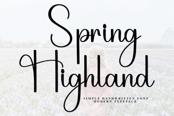 Spring Highland Font: The Handwritten Touch for a More Polished Brand