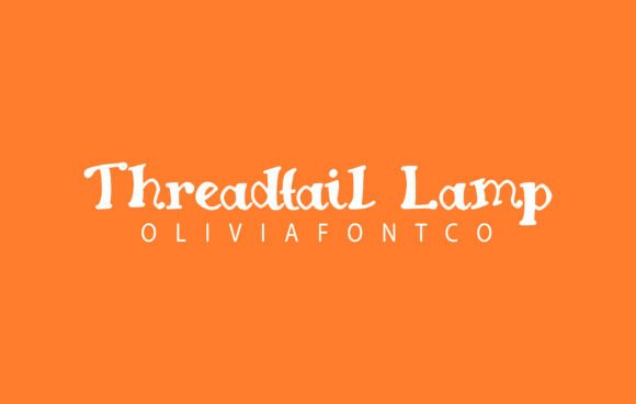 Threadtail Lamp: A Font Designed for Connection and Digital Visibility